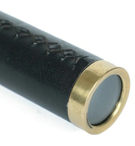 Black And Gold Finish Brass Telescope