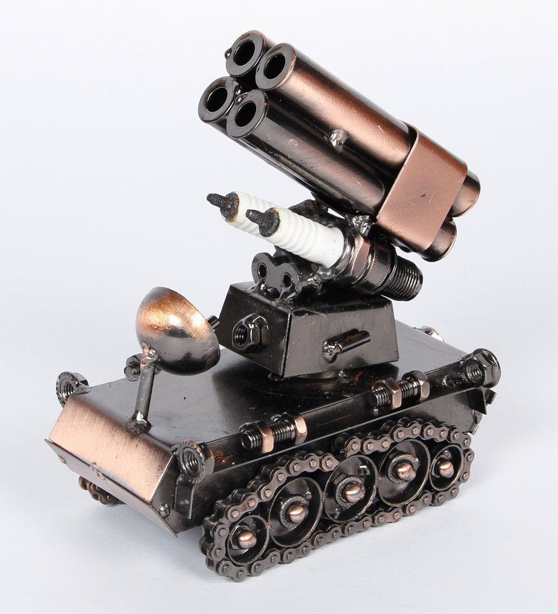 Vintage Military Missile Launcher Truck Retro Showpiece