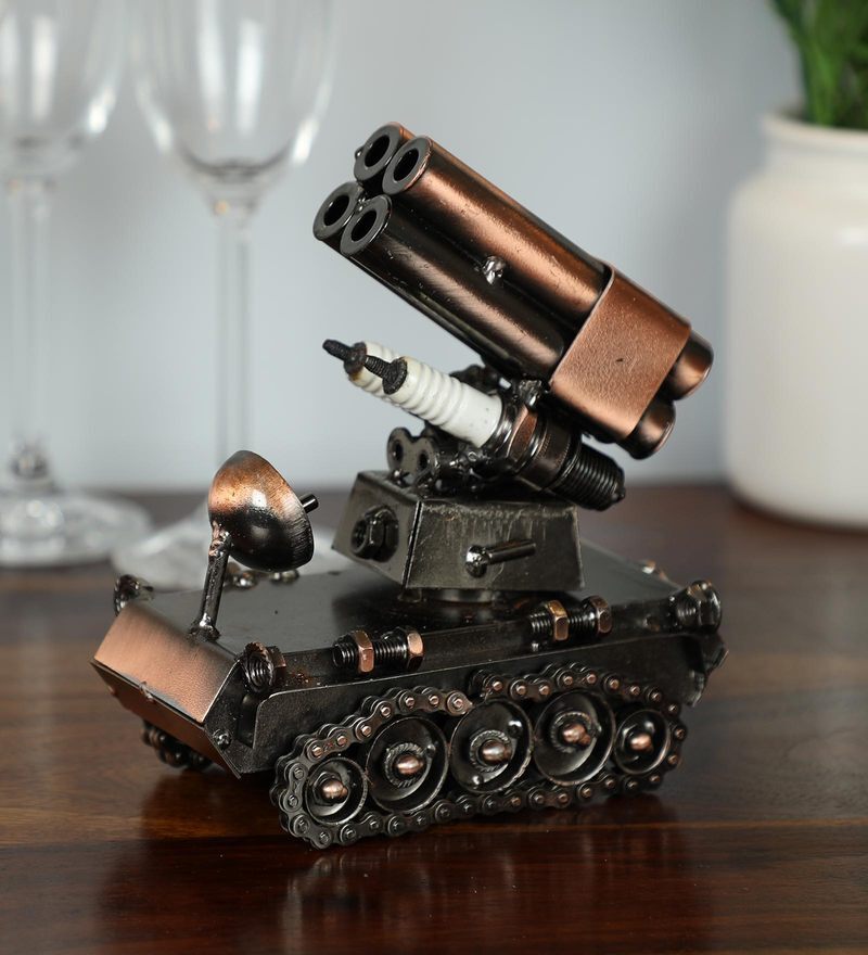 Vintage Military Missile Launcher Truck Retro Showpiece