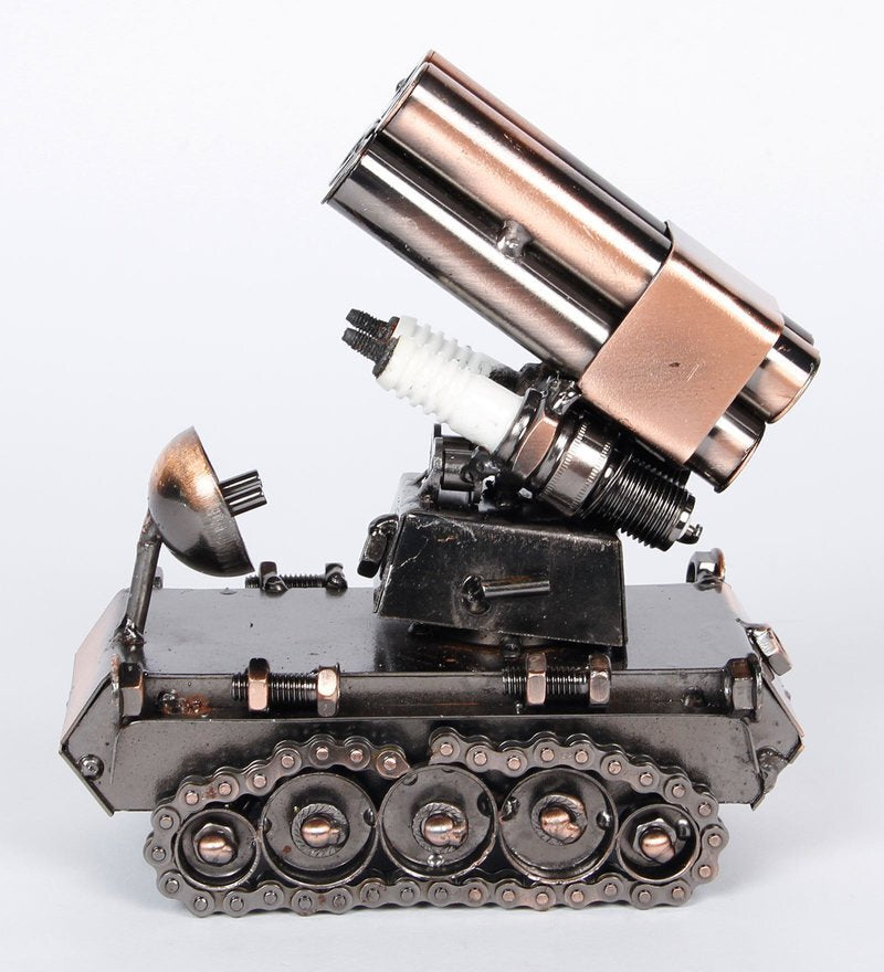 Vintage Military Missile Launcher Truck Retro Showpiece