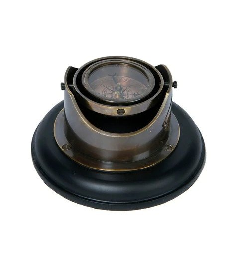 Brass Dolland London 1920 Nautical Compass