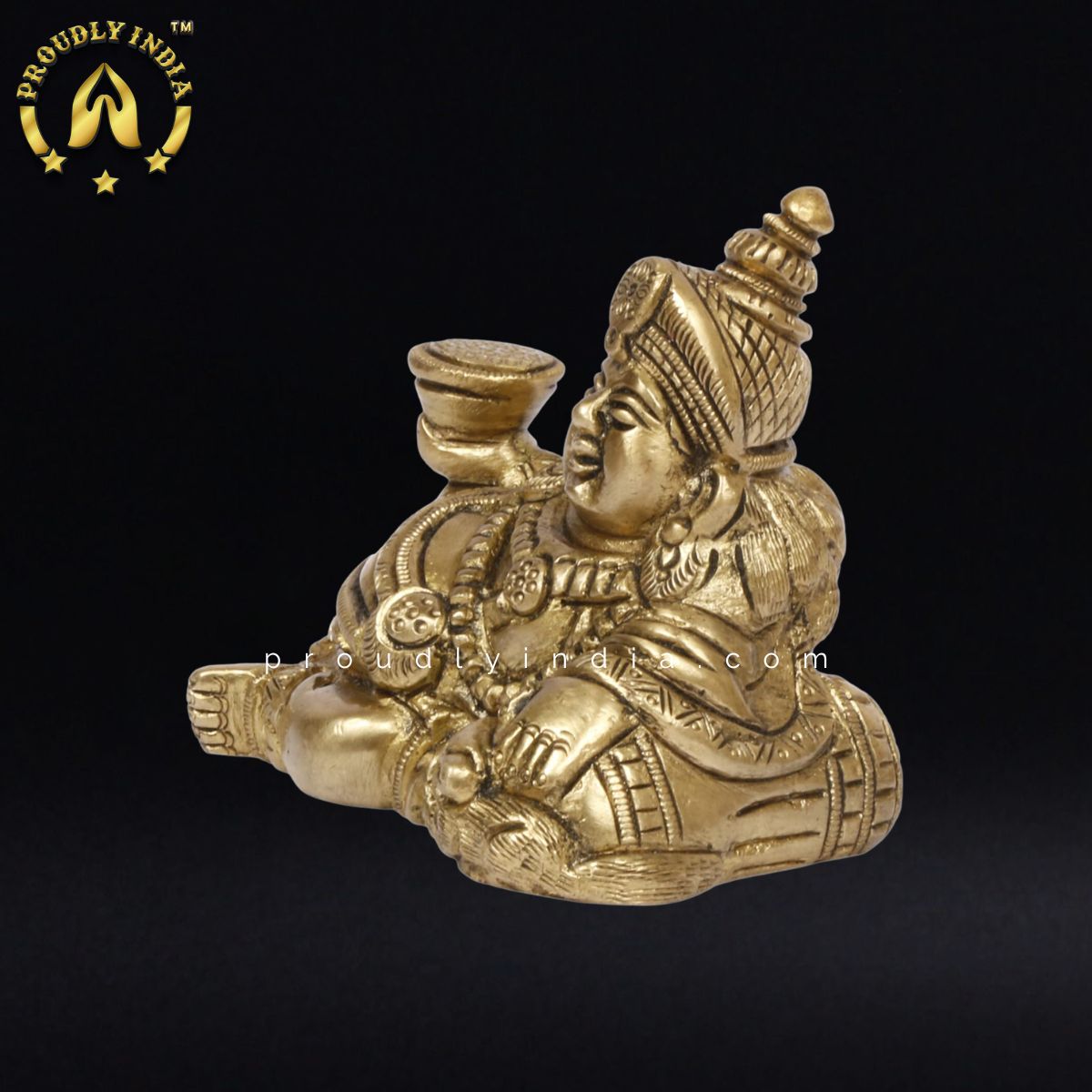3" Kuber Resting For Tijori Locker Idol