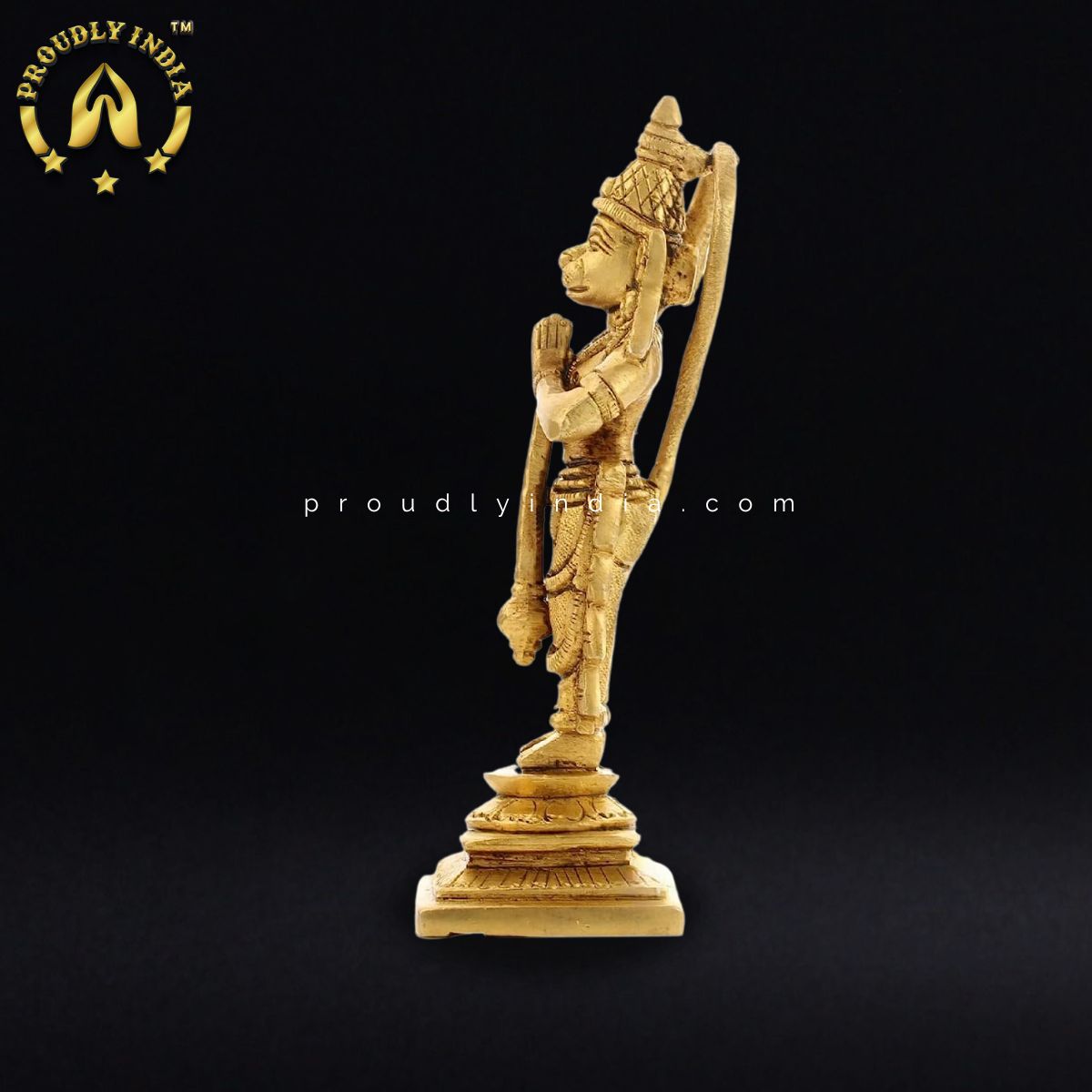 5.9" Brass Bajrangbali Murti
