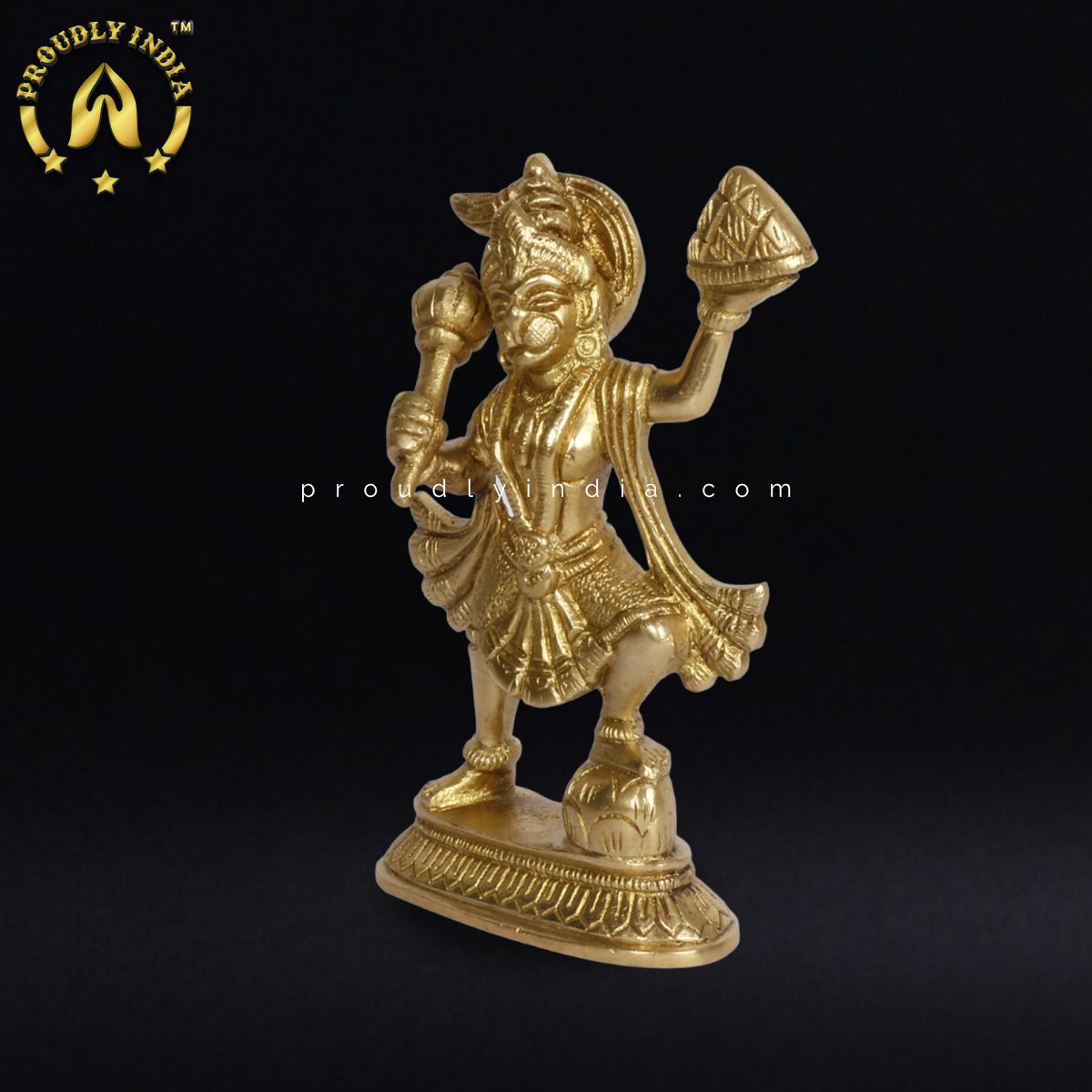 5.5" Hanuman with Sanjeevini Idol