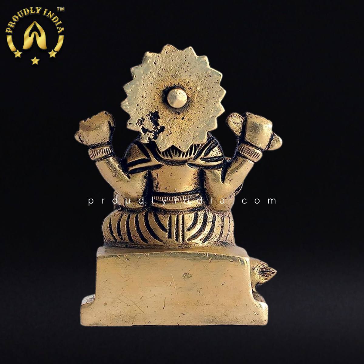 3.8" God Vishvakarma Idol