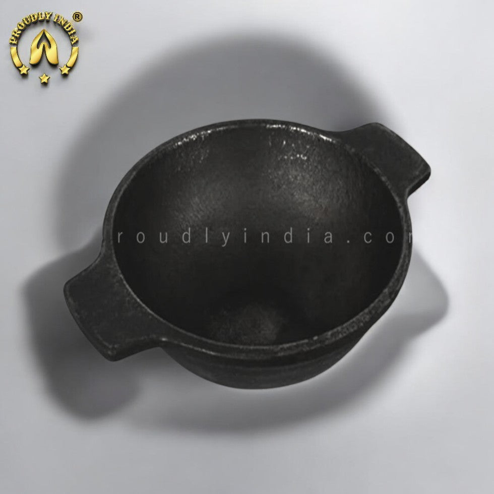 Induction Base Cast Iron Gravy Kadai