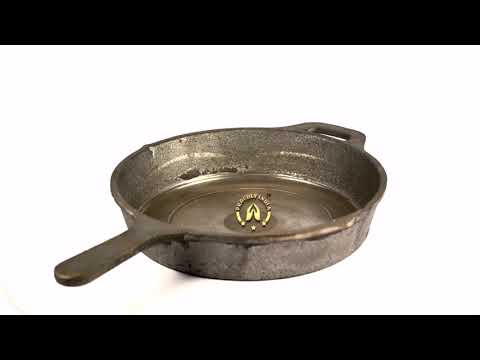 Iron Skillet Pan With Single Handle