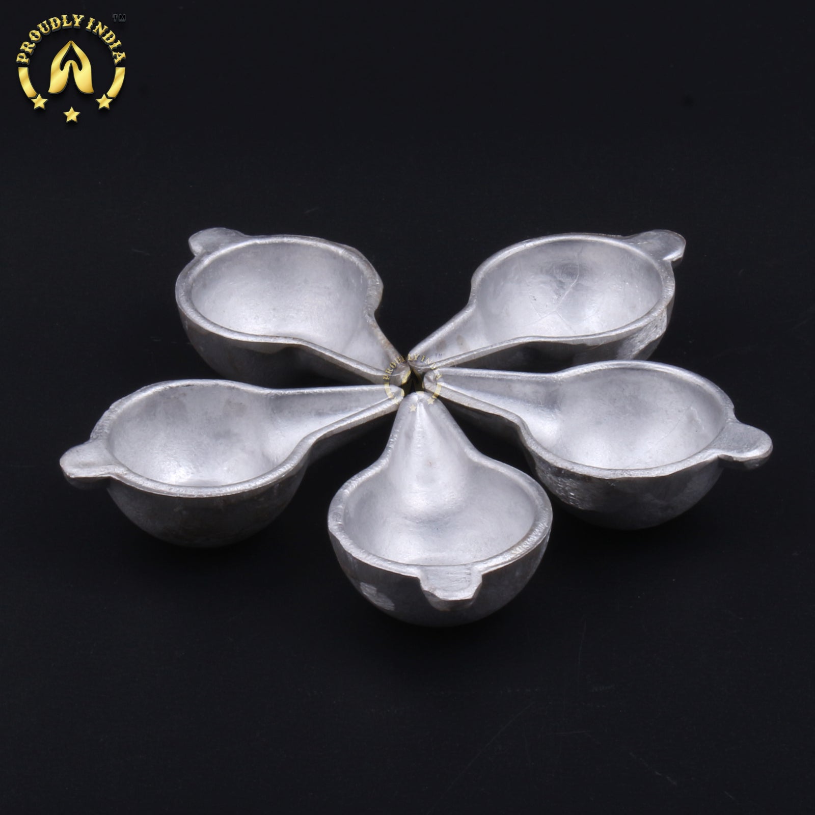 Traditional Aluminum Feeder Spoon, Paladai, Bondla for New Born Babies, Sangu