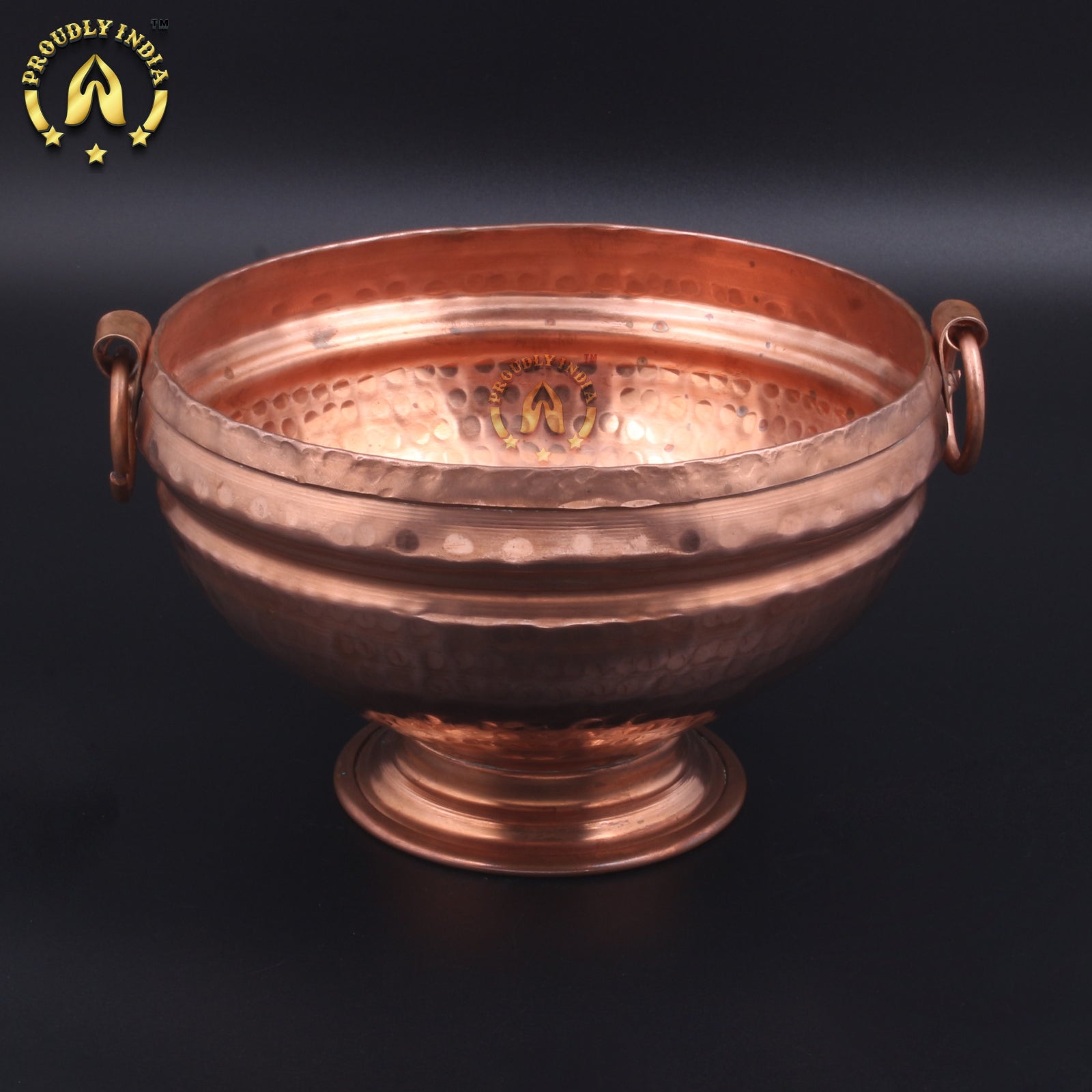 Traditional Copper Round Gangalam