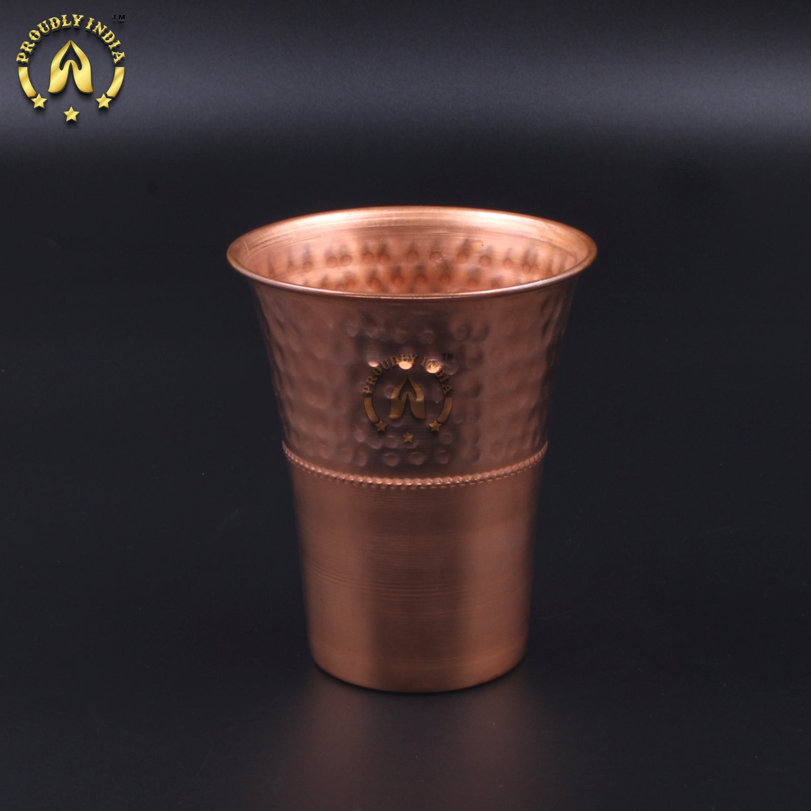 Set of 2 Copper Tumbler 300ml