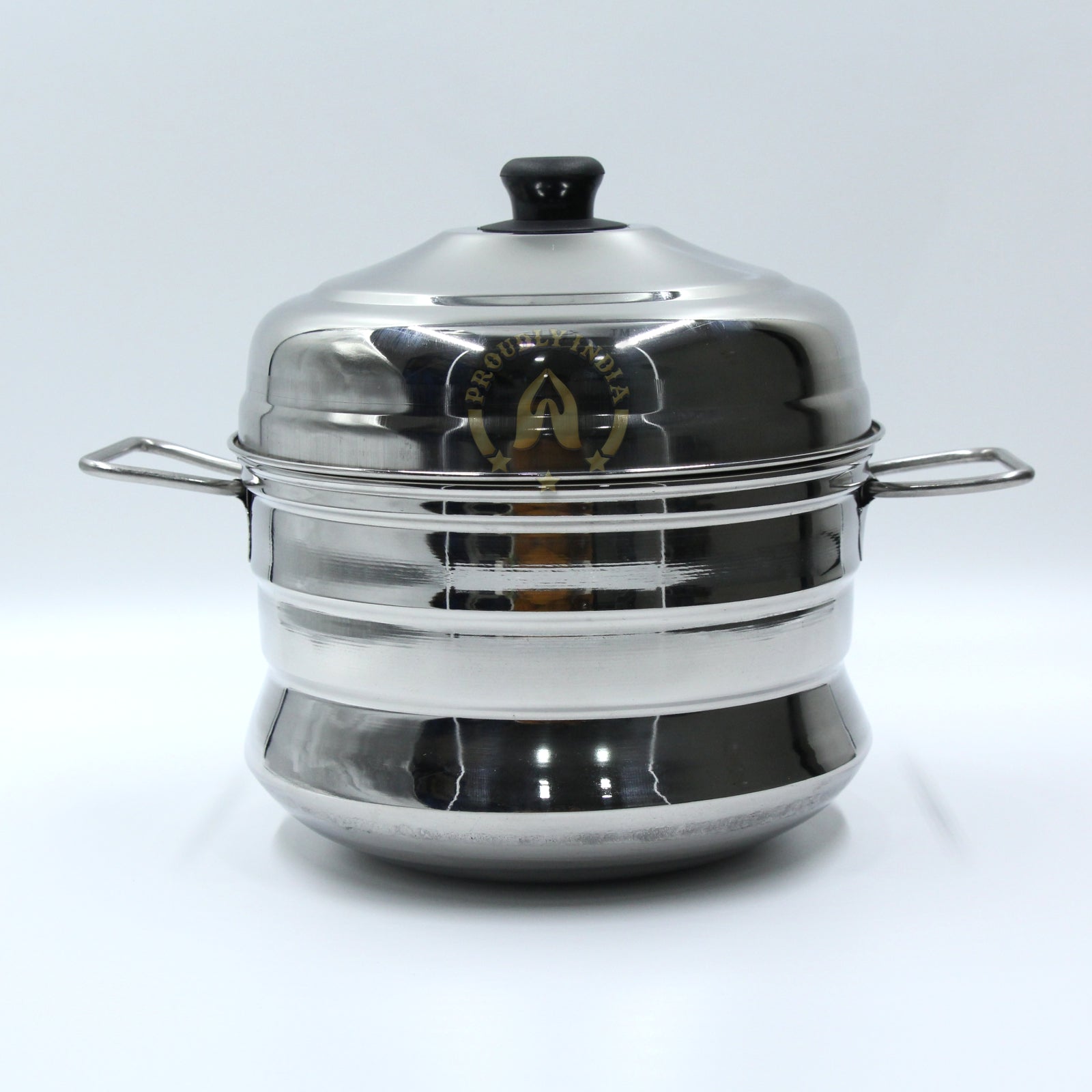 Stainless Steel Idly Steamer 3 Idli Plates