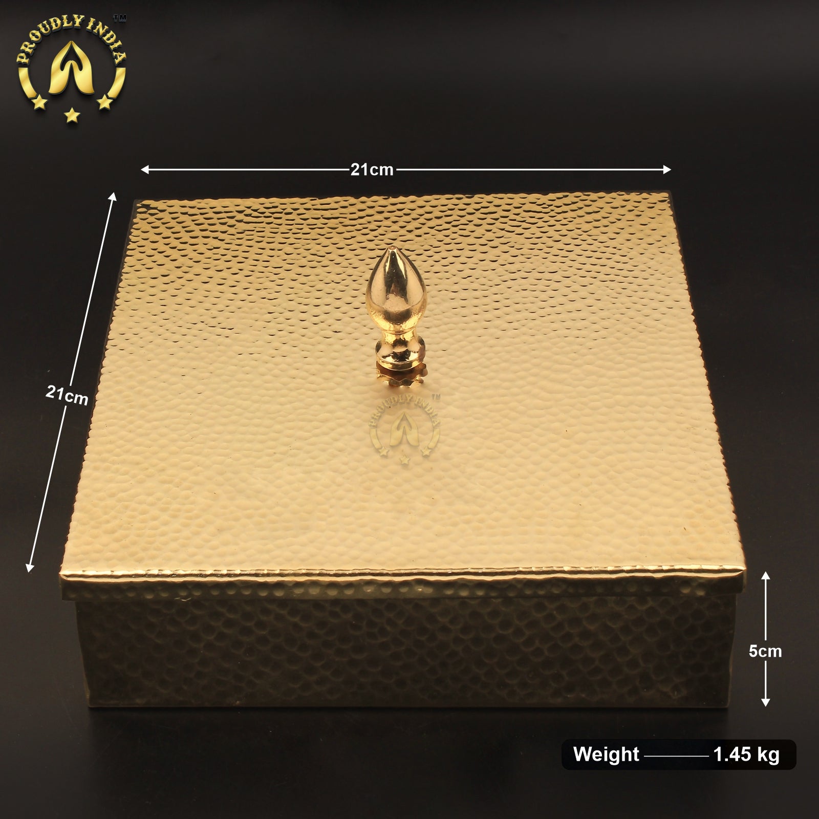 9 Pits Square Masala Box