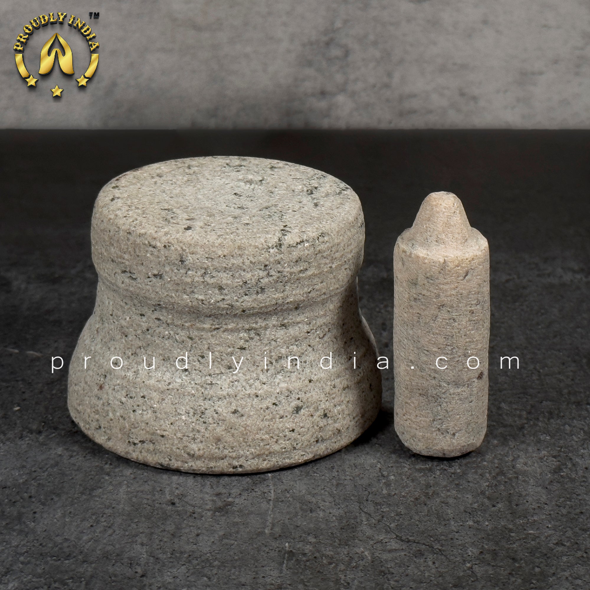 Natural Stone Baby Khalbatta | Baby Mortar and Pestle