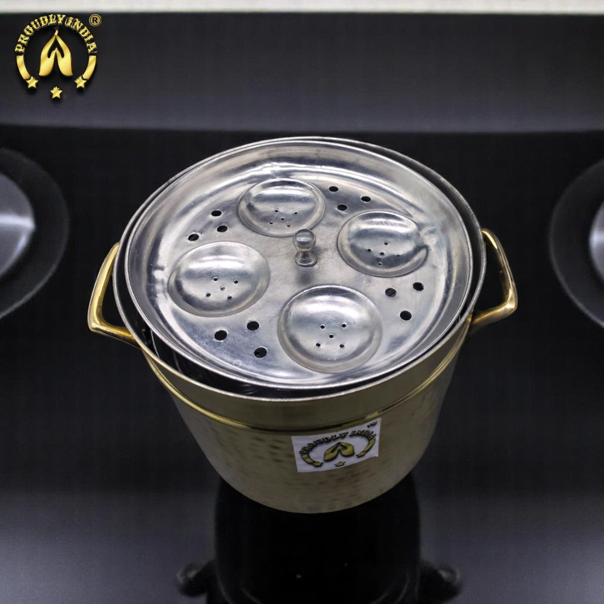 Modern Brass Idli Steamer