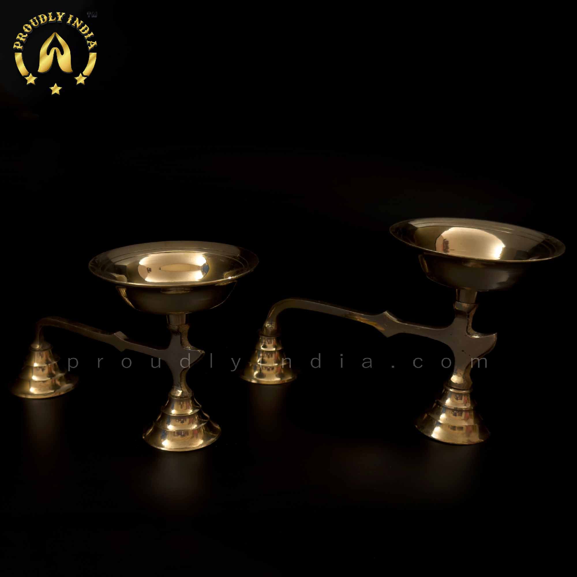 Brass Kapur Burner / Vilakku