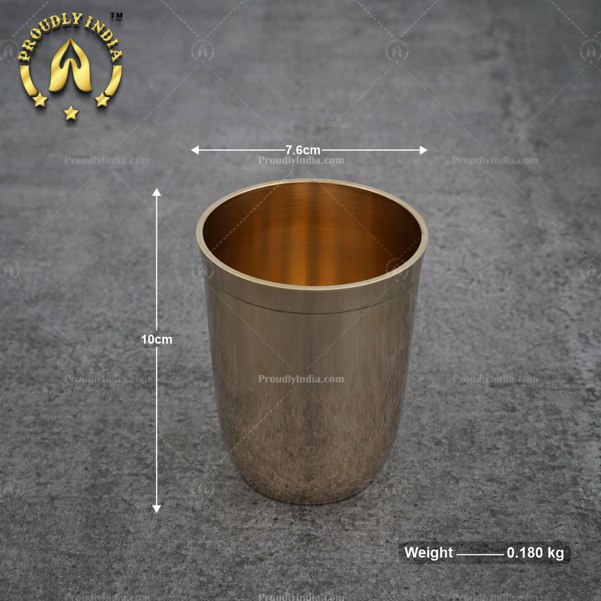 10 Inch Bronze 5 Piece Dinner Thali Set