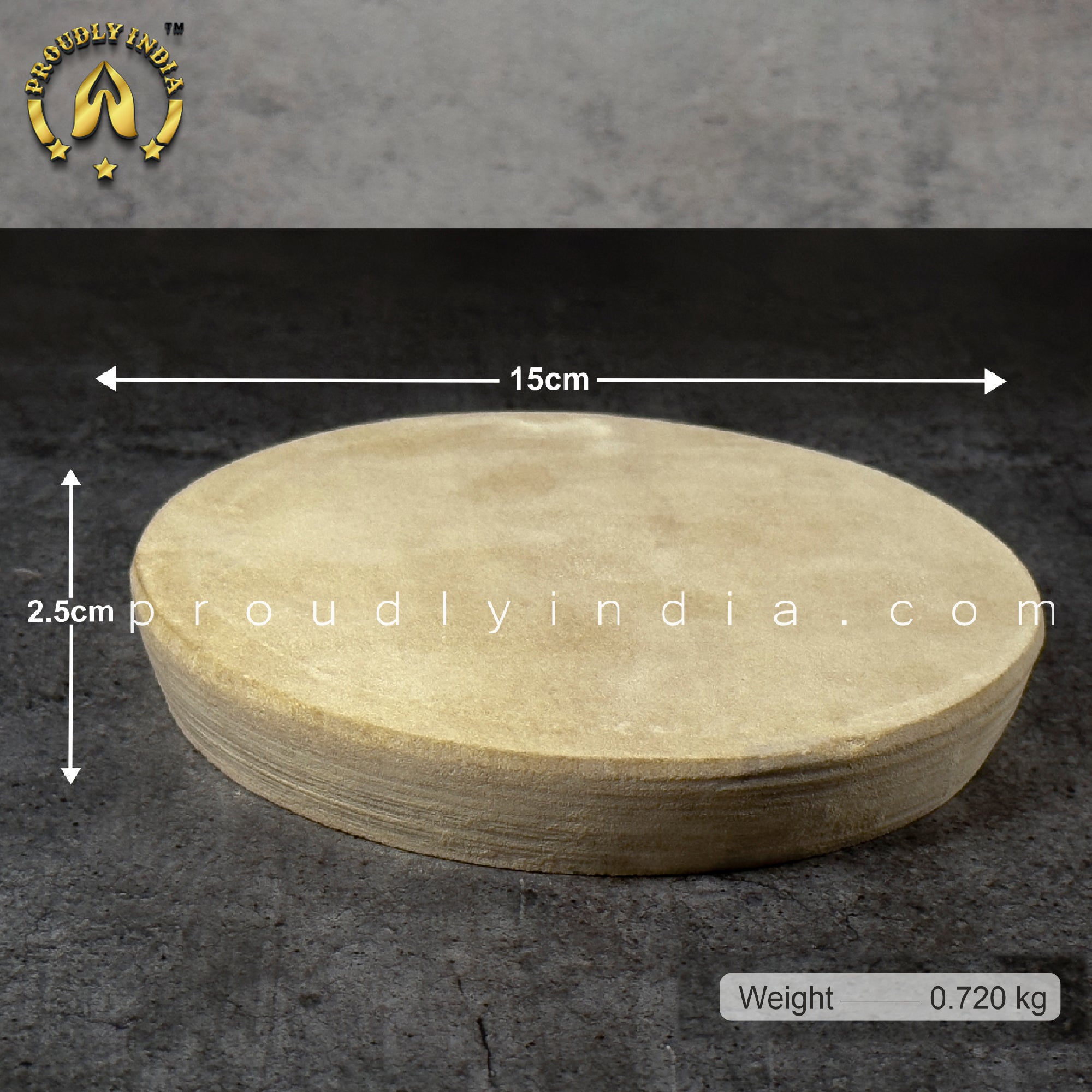 Big Sandalwood Rubbing Stone