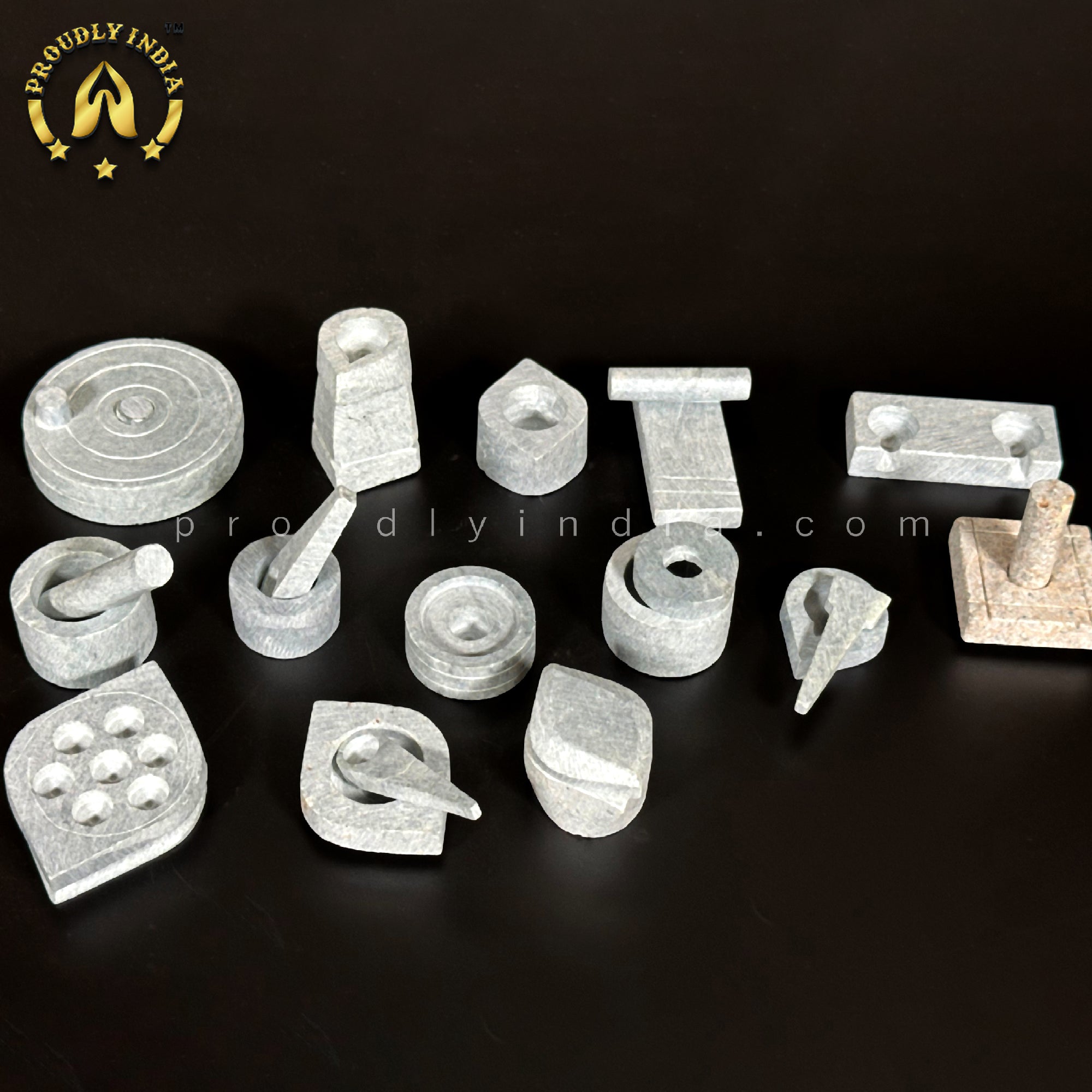 SoapStone Miniature Play Set For Kids | Kitchen Soppu Set