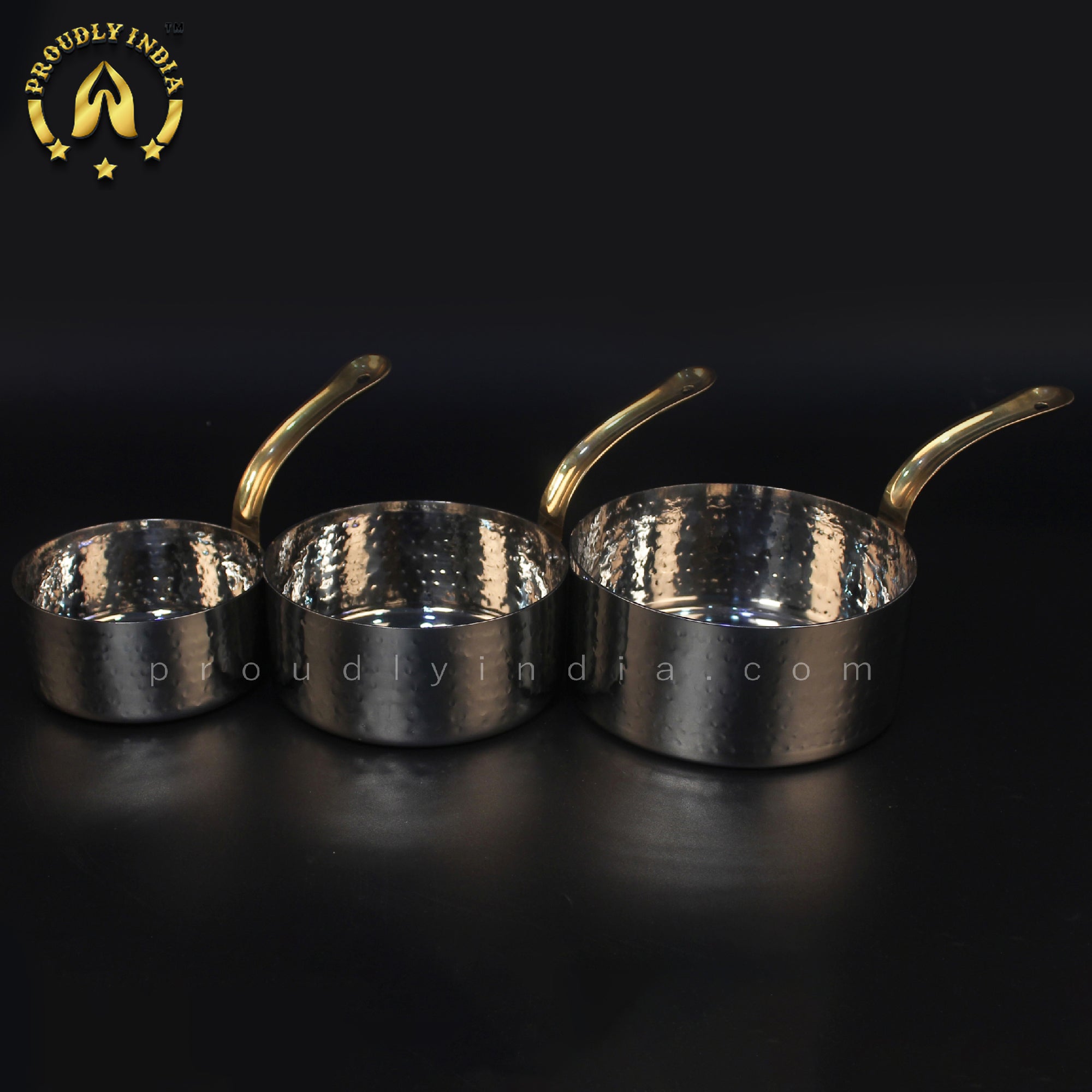 Set Of 3 Steel Pan
