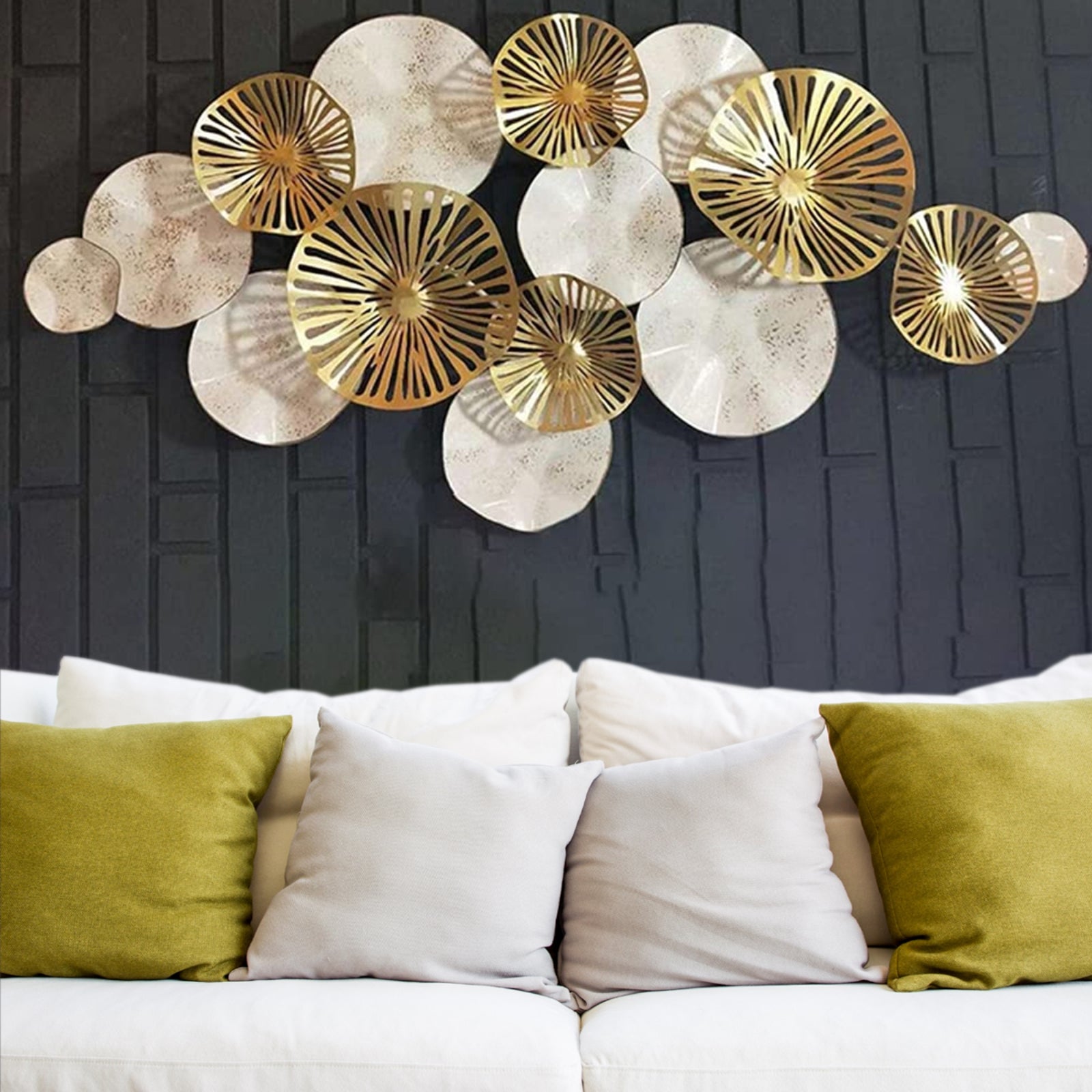 Lunar Radiance Cluster Wall Art Mural