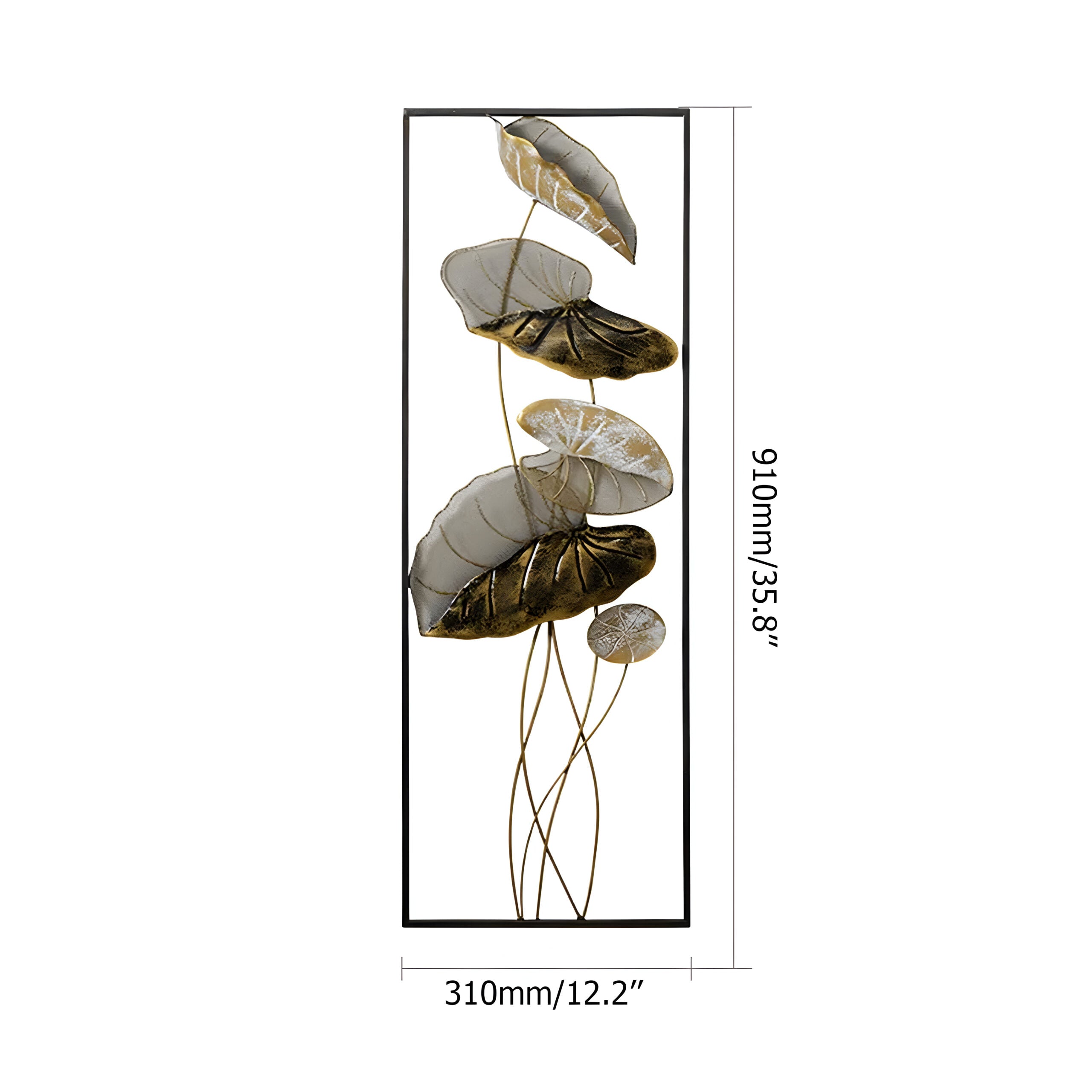 Lunar Lotus Symphony Wall Art Mural