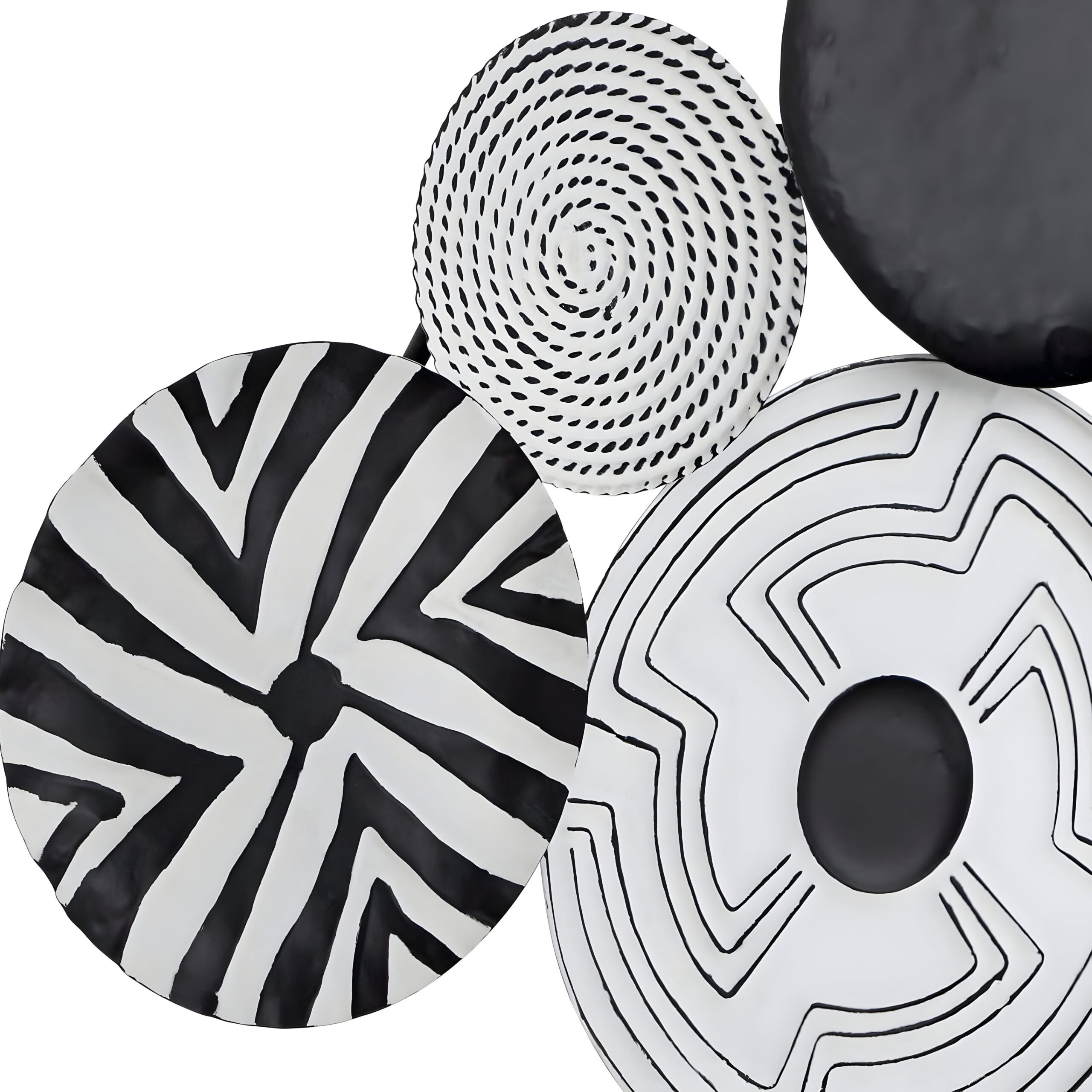 Monochrome Rhythm Wall Art Mural