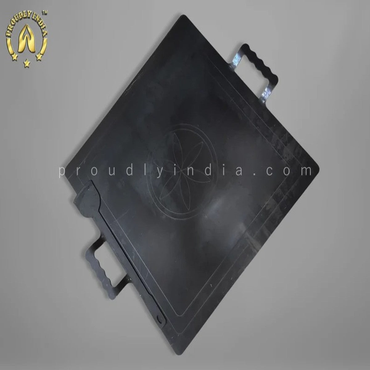 Iron Handle Square Paper Roast Tawa