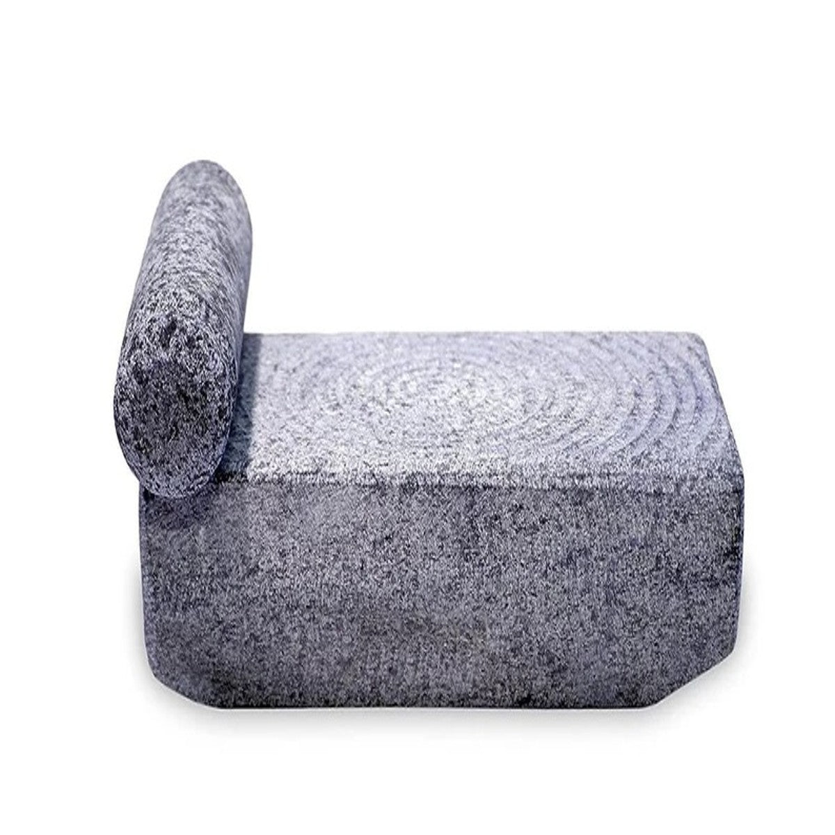 Traditional Stone Hand Carved Grinding Stone