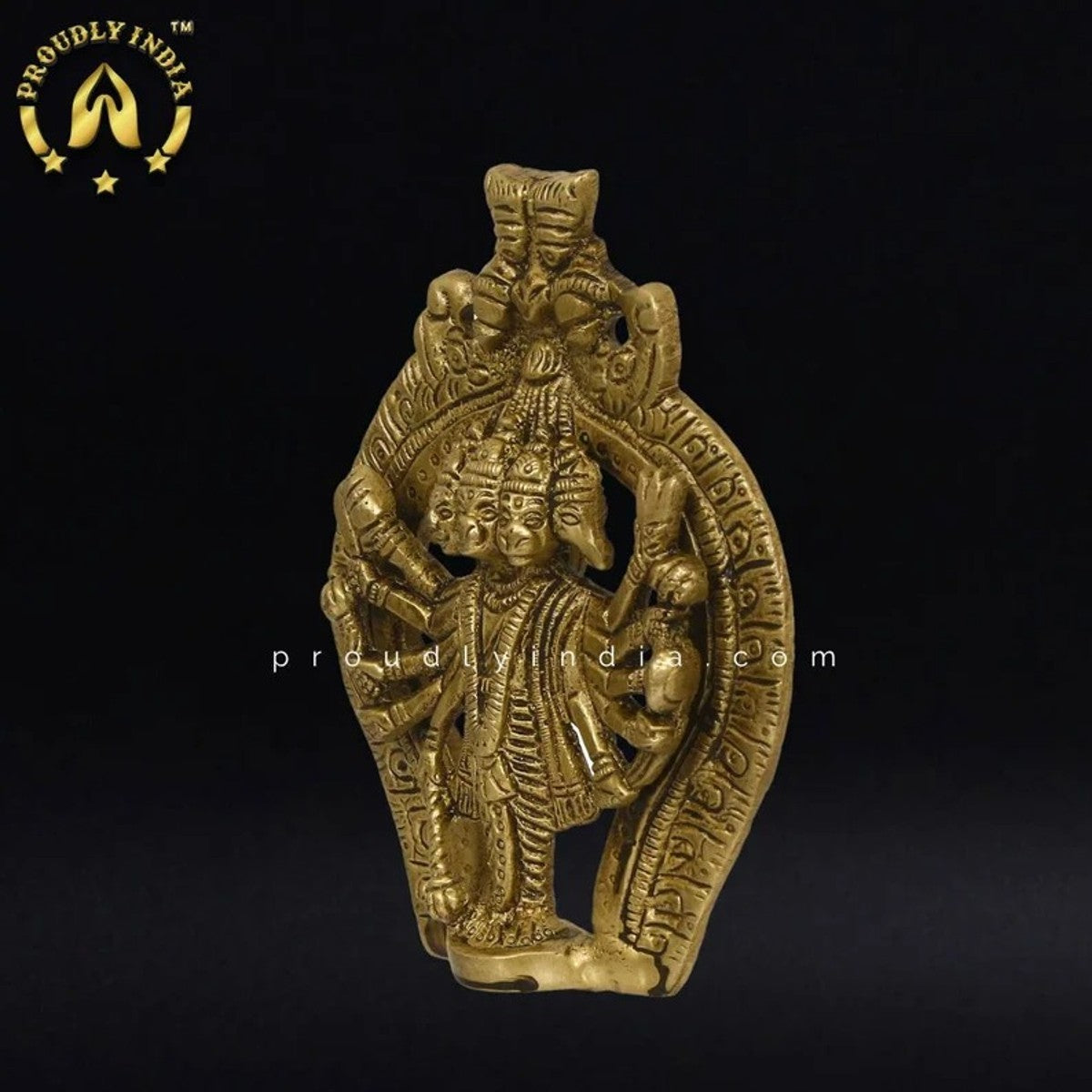 Stunning 4.8 Inch Panchmukhi Hanuman Idol