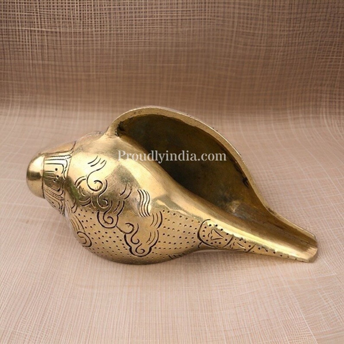 Brass Ganapathi Shankh