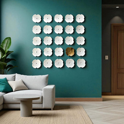 One In Bloom Iron Wall Art