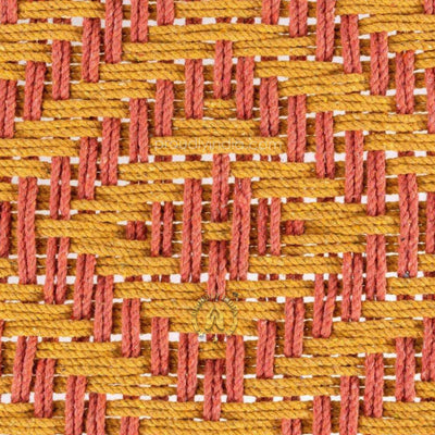 Orange and Yellow Indian Rope Daybed