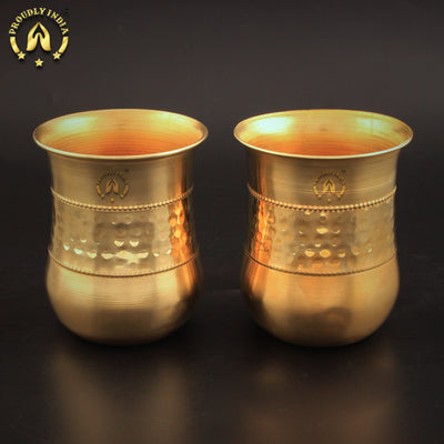 Set of 2 Pure Glass Of Tumblers