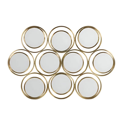 Orbit Echo Cluster Wall Mirror