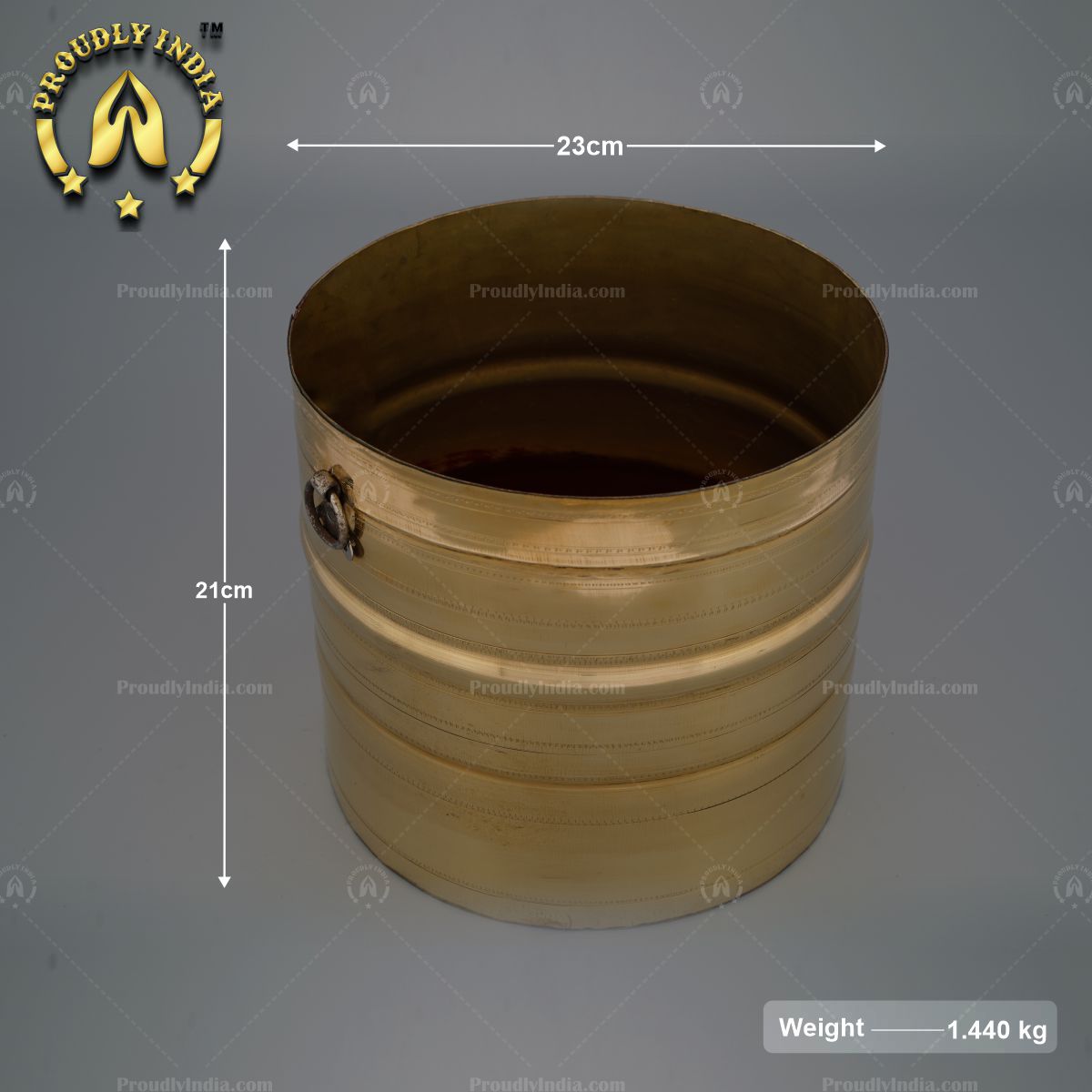 Set of 2 Brass Para | Rice Measuring | Kerala Wedding Para | Marakkal