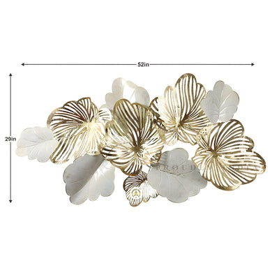 Whispers of Pearlshade Metal Wall Art