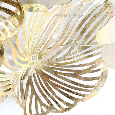 Whispers of Pearlshade Metal Wall Art