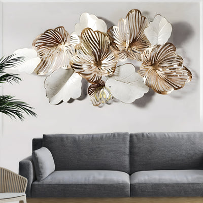 Whispers of Pearlshade Metal Wall Art