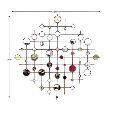 Celestial Gridscape Mirror