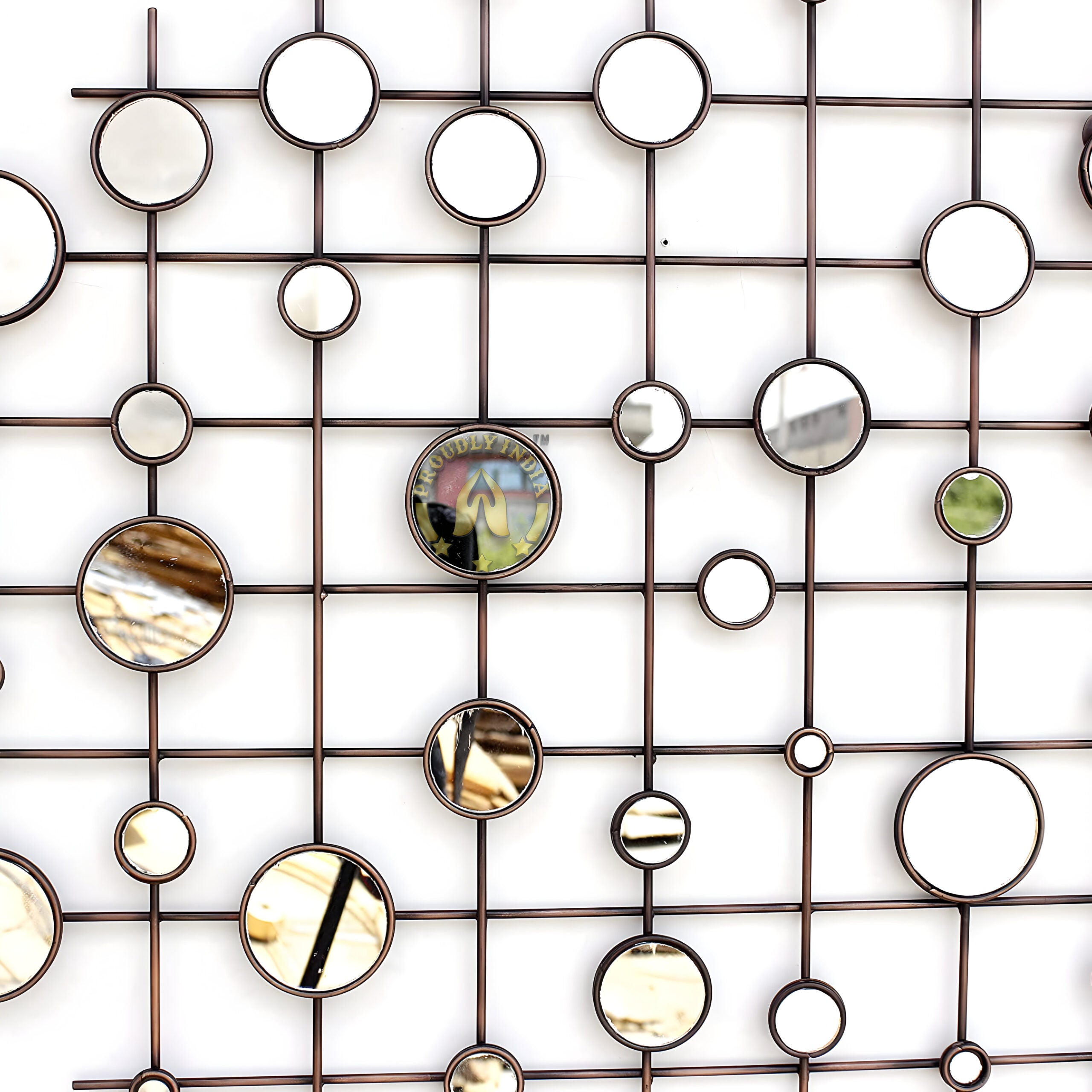 Celestial Gridscape Mirror