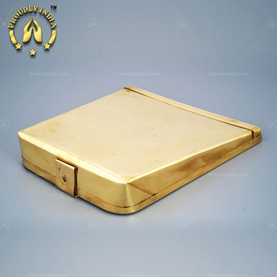 Traditional Brass Winnowing Plate