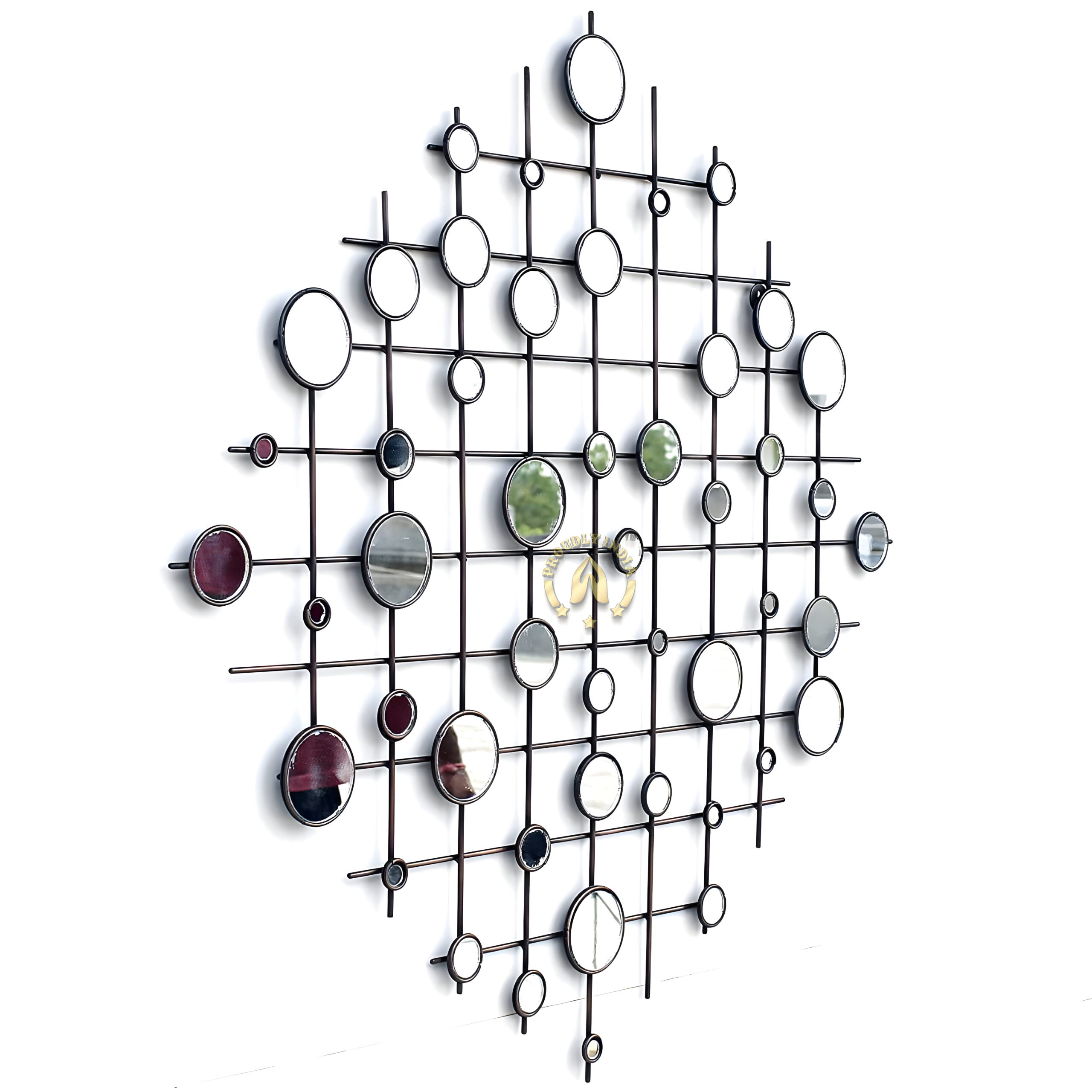Celestial Gridscape Mirror