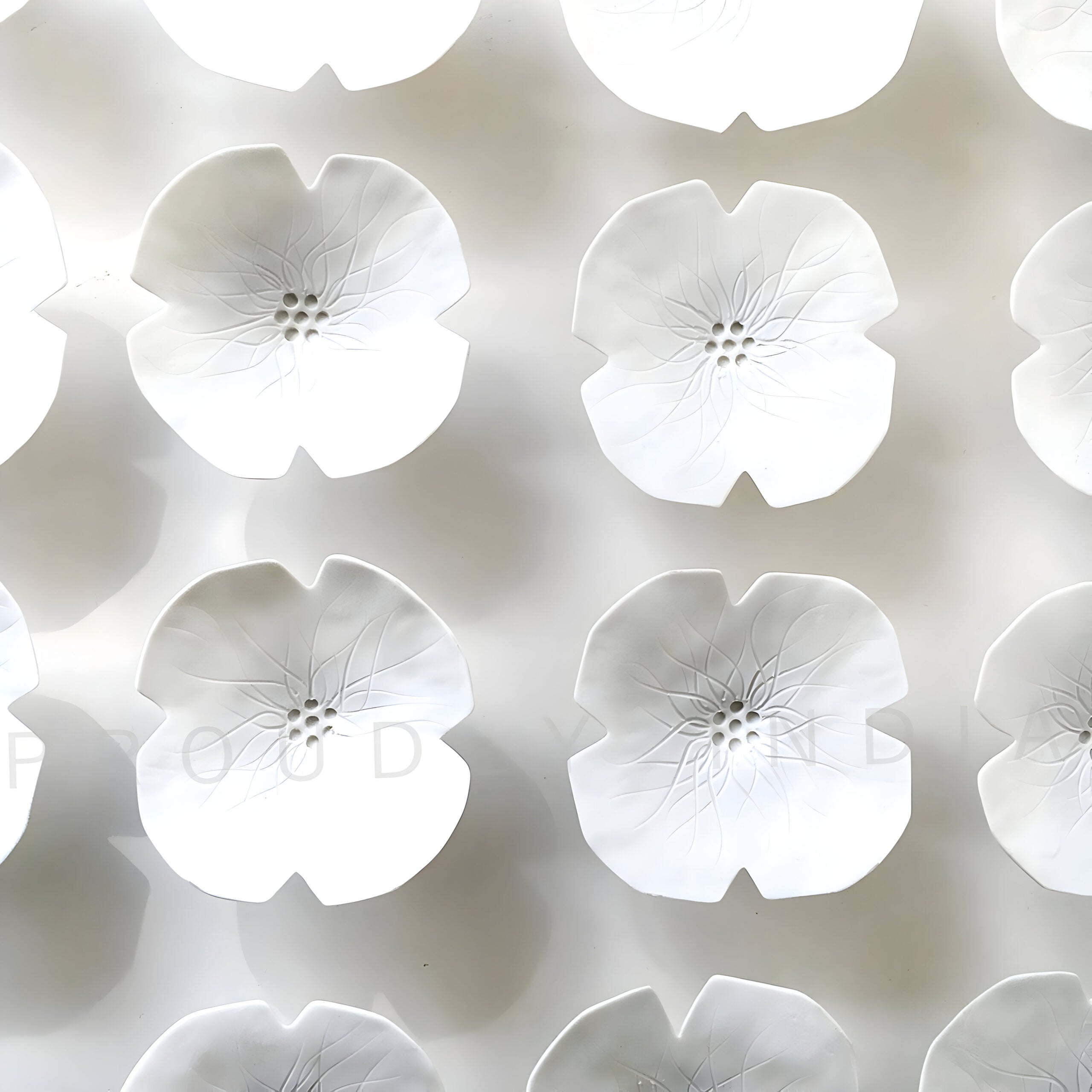 One In Bloom Iron Wall Art