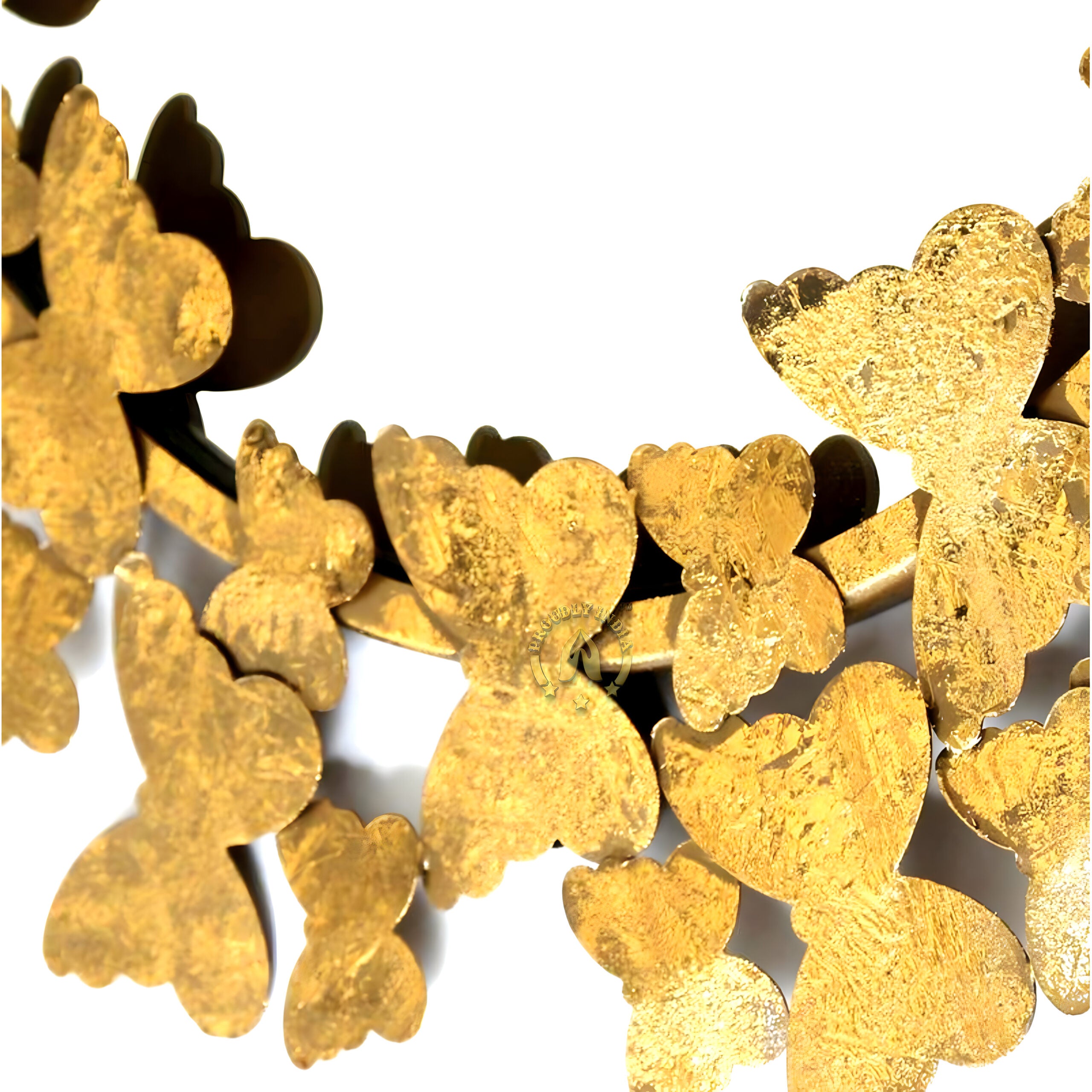 Buttergold Flight Wall Mirror