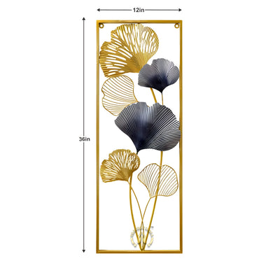 Twilight Botanica – Set of 2 Metal Floral Wall Panels