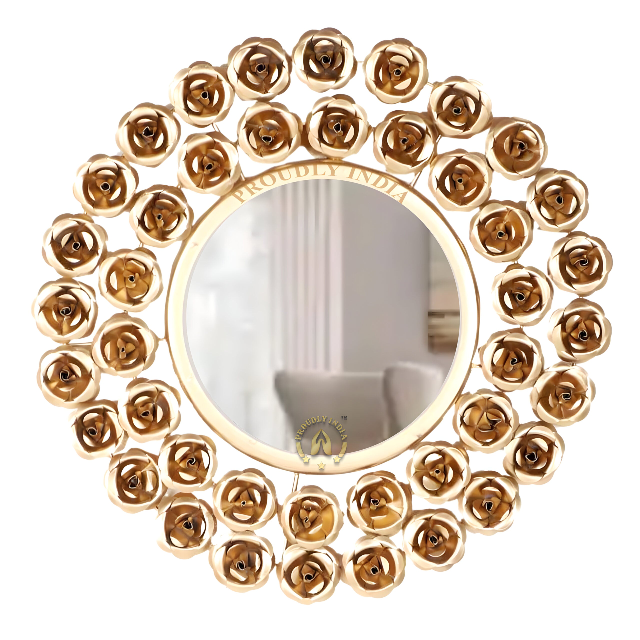 Rosette Luxe Reflection Wall Mirror