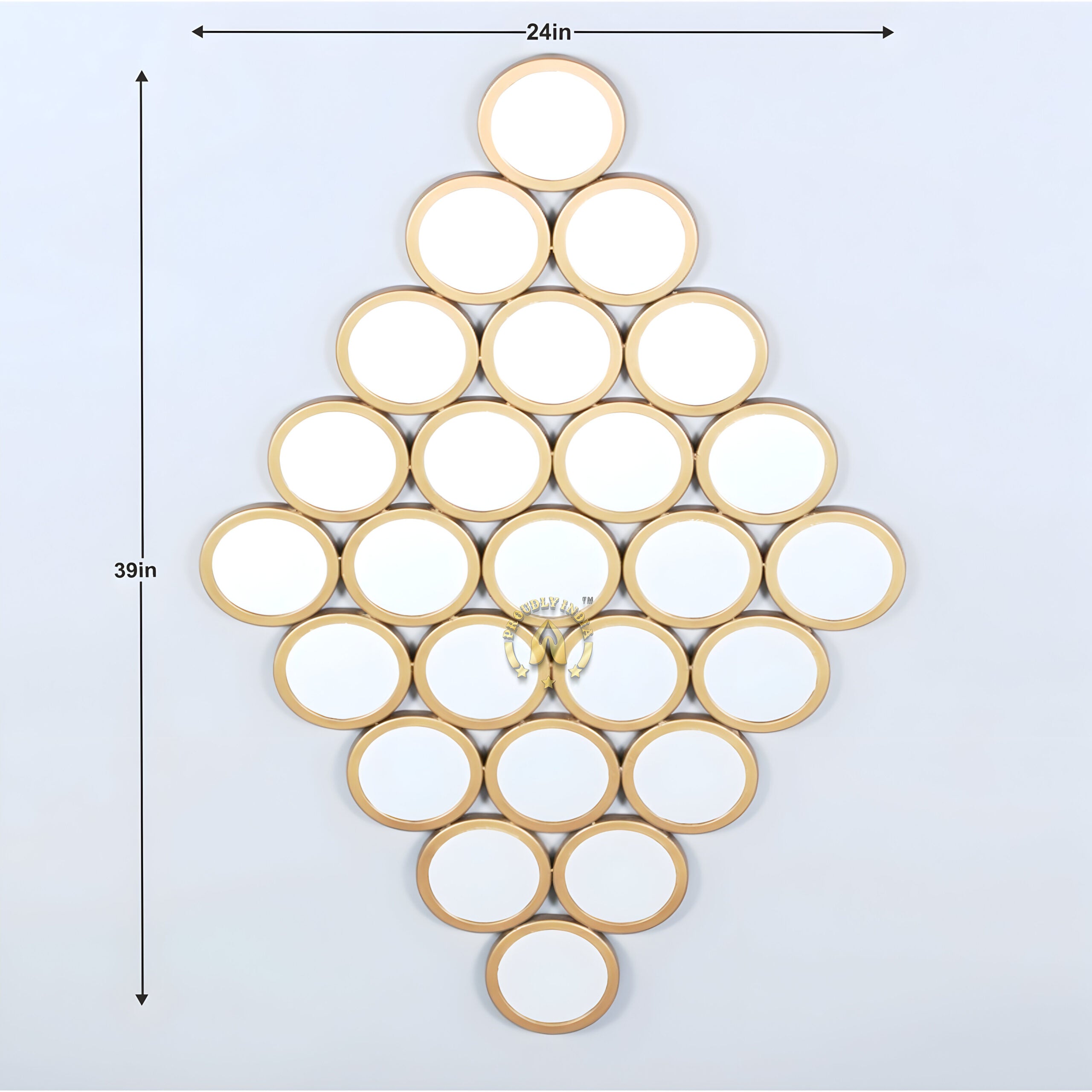 Auric Reflections Prism Wall Mirror