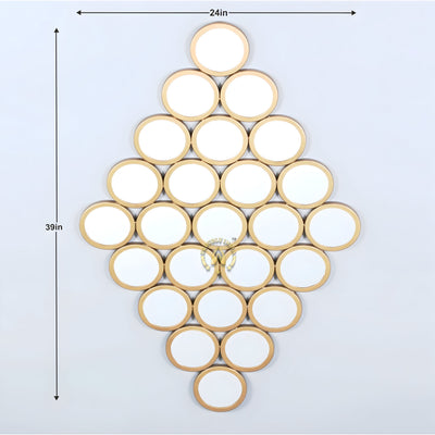 Auric Reflections Prism Wall Mirror