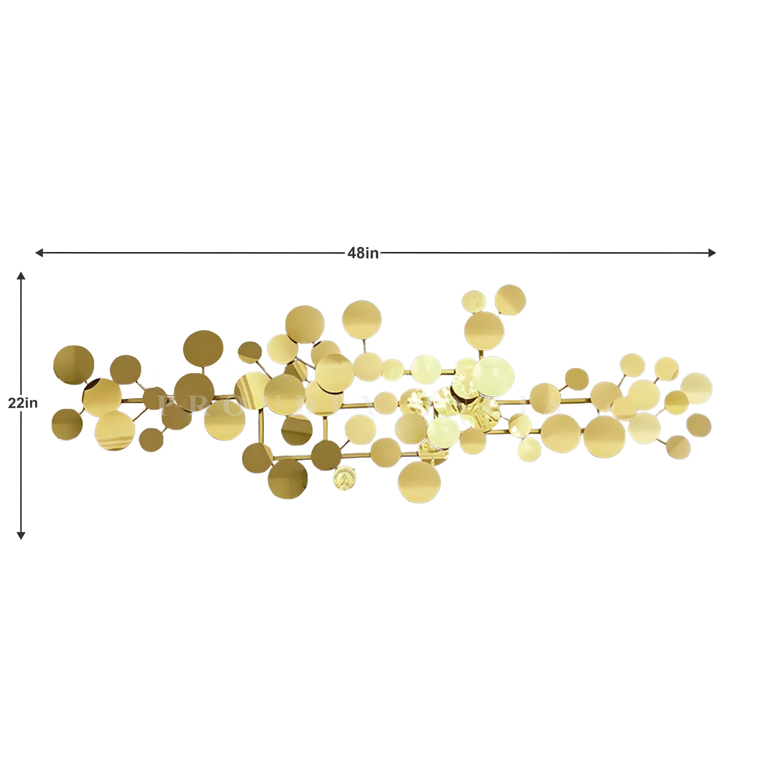 Golden Sonata Drift Wall Art