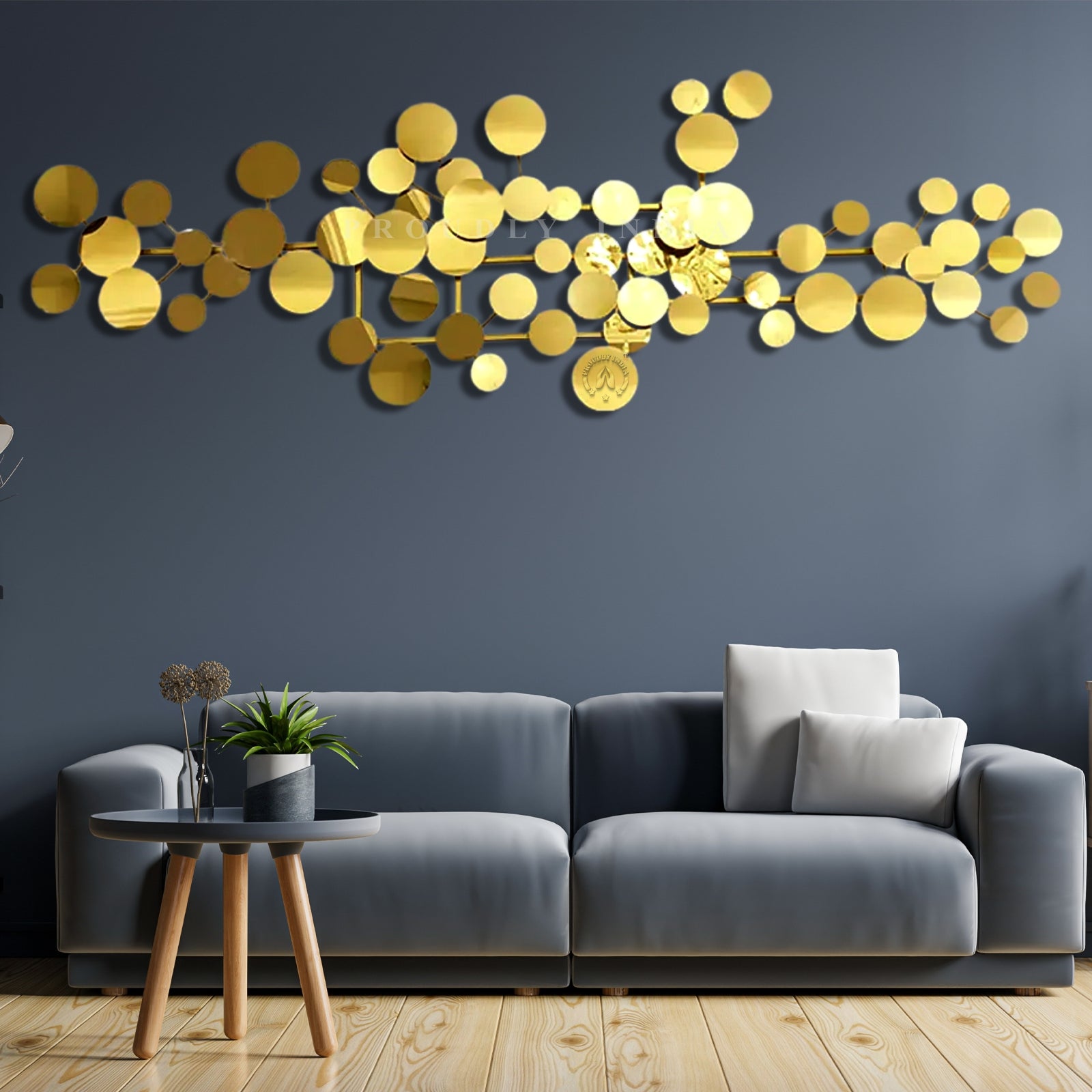 Golden Sonata Drift Wall Art
